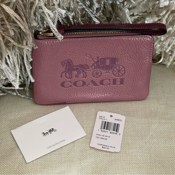 NWT COACH COLLECTORS STAGECOACH WRISTLET🌸🐎⭐️W/COACH box & Drawstring Dustbag⭐️ - Picture 8 of 8